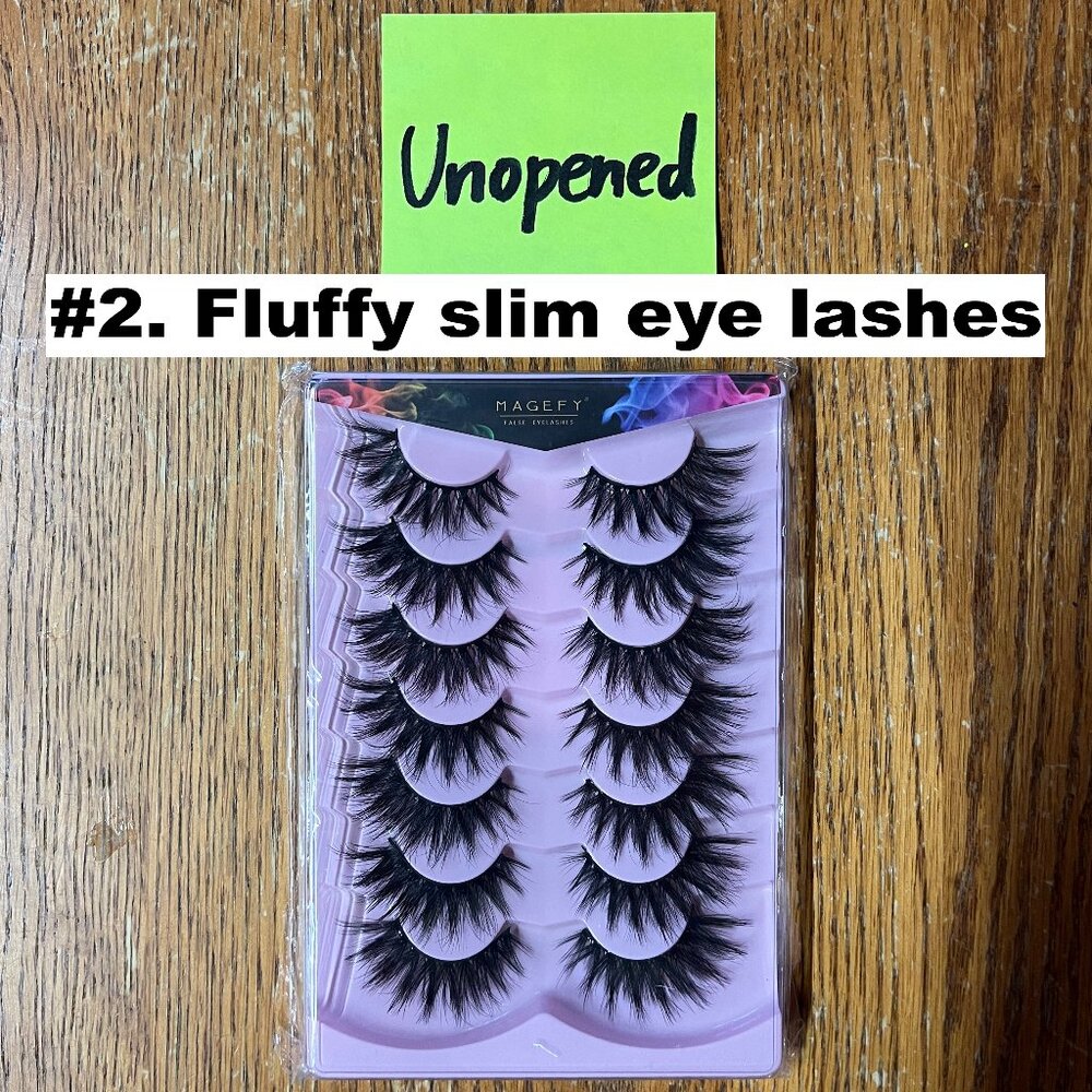 False Eye Lashes In Various Styles - Picture 4 of 11